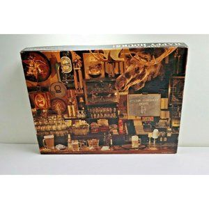 Vintage Springbok Puzzle Heres to Happy Hours Made USA Bar Pub Theme 500 Pieces